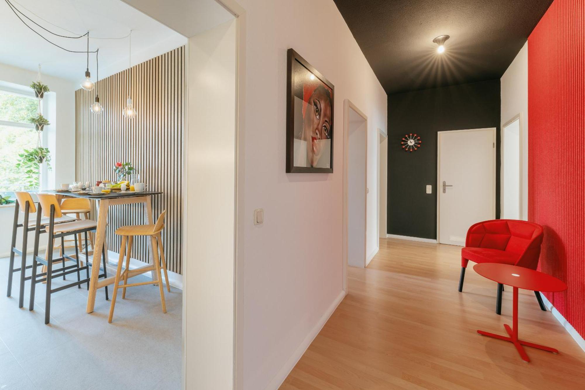 Premium Quartier Clara , Karl Und Fritz Auf Dem Kassberg Mit Eigenem Stellplatz Lägenhet Chemnitz Exteriör bild